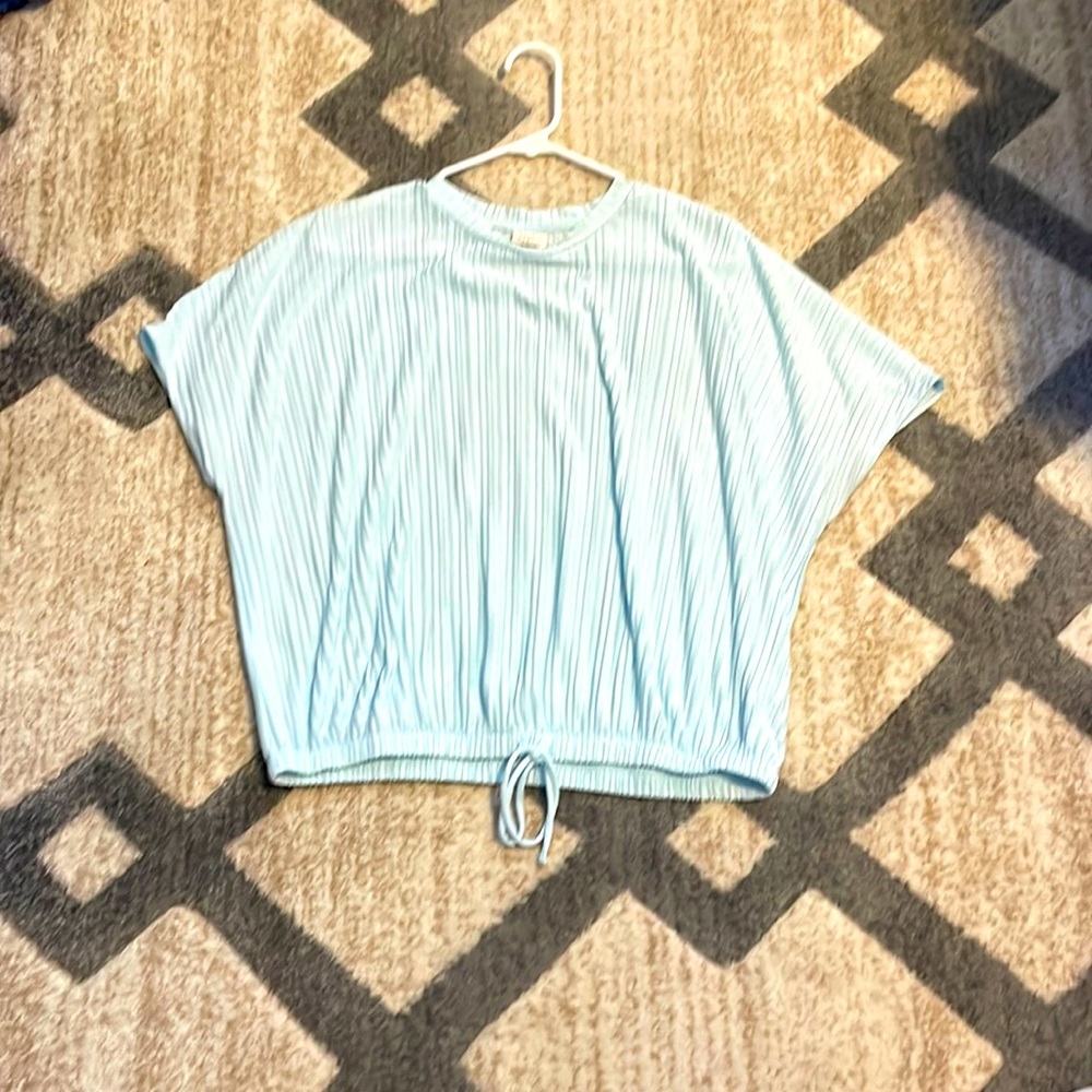 A New Day light blue blouse